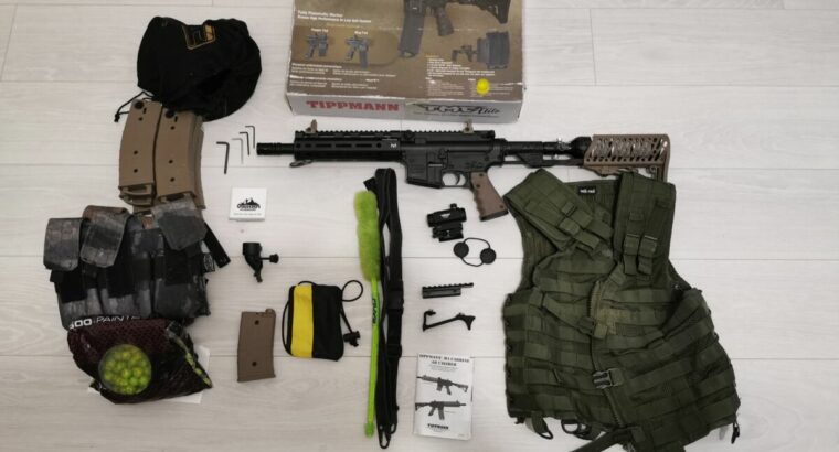 Tippmann TMC Elite Komplettes Ausrüstungs, – Spieleset