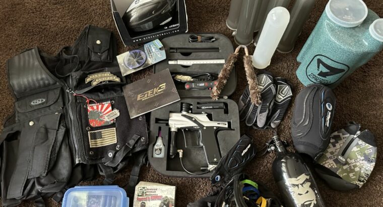 Paintball Full-Set Etek LT Rampage APE Dye