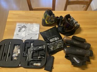 Paintball Equipment mit Markier planet eclipse ETEK 3