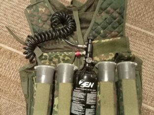 Paintball Weste, Bw-Flecktarn