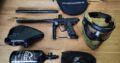 Paintball Set mit Smart Parts Ion, Roto Feeder, Flasche und Maske