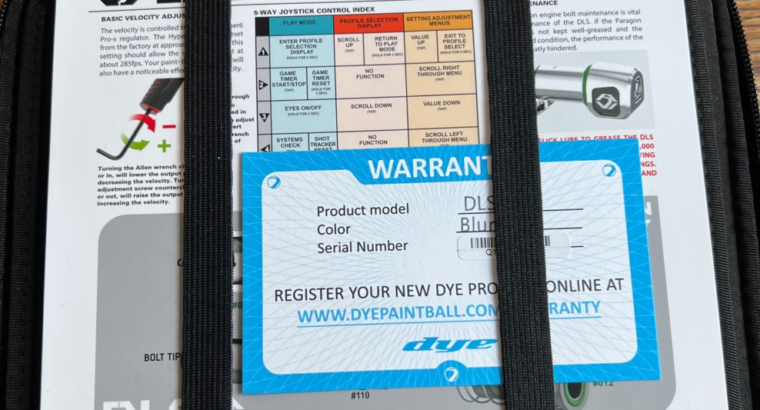 Dye DLS neu unbenutzt limitiert