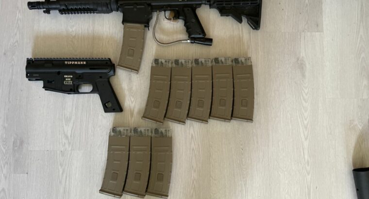 Tippmann Bravo Elite Blizzard Magfed Umbau