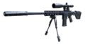 MCS Sniper Solid CXP Buttstock + Mamba Schlauch + Cover in Multicam