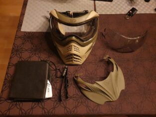 V-Force Grill Olive/Tan mit Wüstenfuchs Strap, Beutel und OVP