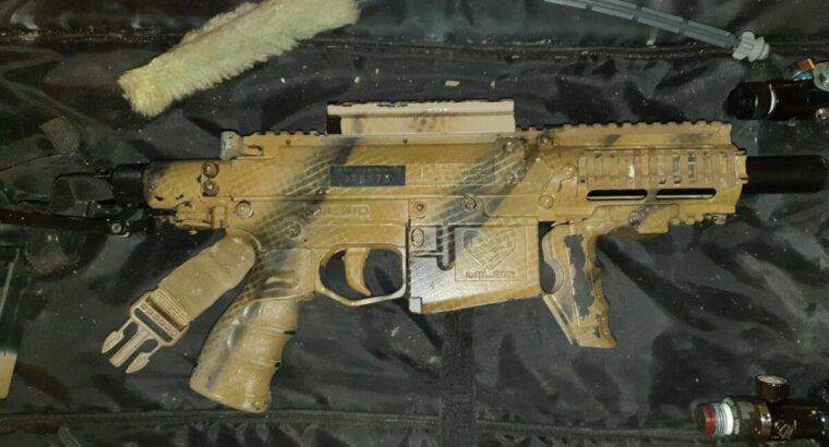 Milsig M17 CQC mit Tasche und Magazinen und Zubehör, Lackiert