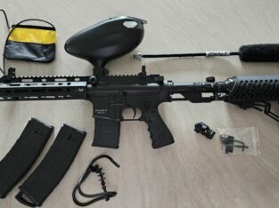 Tippmann TMC Elite mit Air Thru Stock und M-Lok Handguard & Proto Primo Hopper