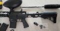 Tippmann TMC Elite mit Air Thru Stock und M-Lok Handguard & Proto Primo Hopper