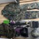 VERHANDLUNGSBASIS Markierer TMC mit 8 Magazinen, Flasche, Schlauch, Bodykit, sowie Visier und elektrischen Hopper