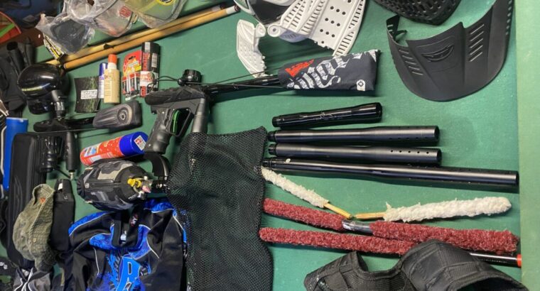 2 mal Paintball Ausrüstung komplett, weitere Fotos auf Nachfrage