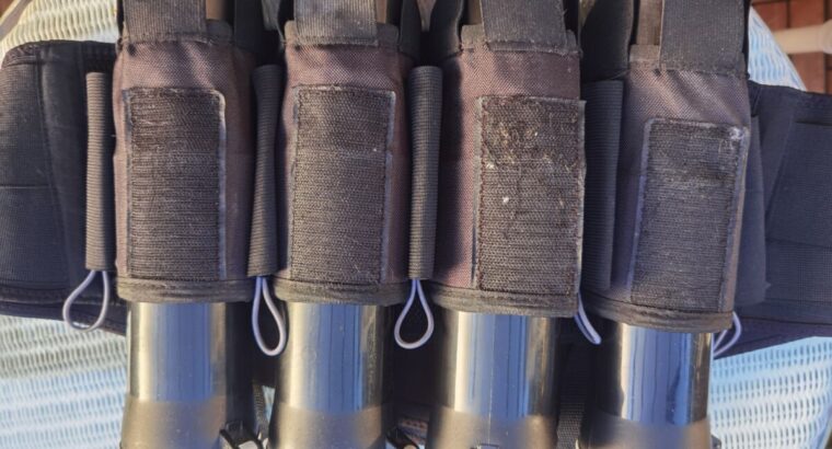 JET PACK HARNESS 4+5 Schwarz/Grau