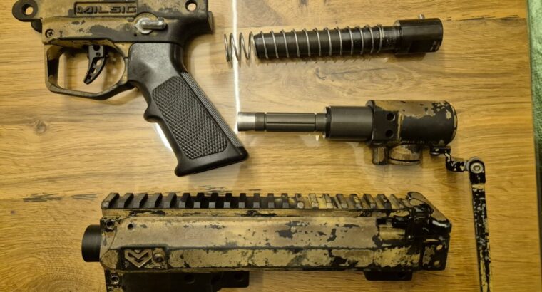 Milsig M17 Komplettset Weste/Flasche