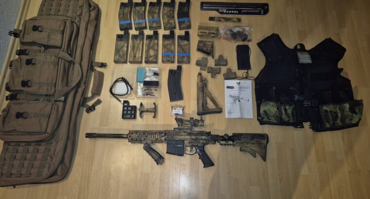 Milsig M17 Komplettset Weste/Flasche