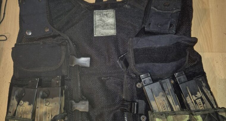 Milsig M17 Komplettset Weste/Flasche