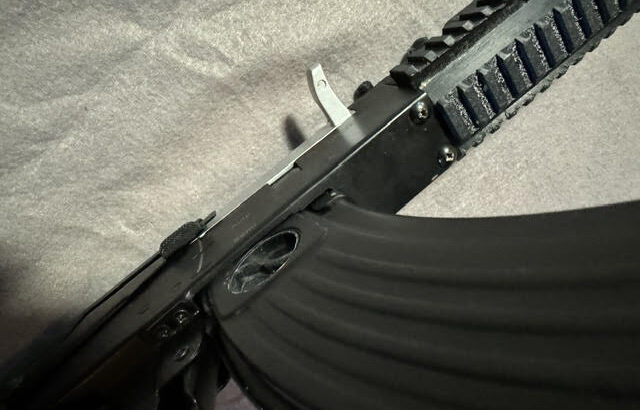 AK74 RAM74 Komplettset Black Edition cal. 0.43 Hülsenauswurf