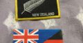 Klett Patch Neuseeland-Deutschland Flagge + New Zealand