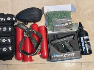 Dye RIZE CZR SCHWARZ GRÜN Markierer mit Zubehör