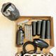 Set: Tippmann TMC 68 Mag/Hopper Paintball Markierer, schwarz