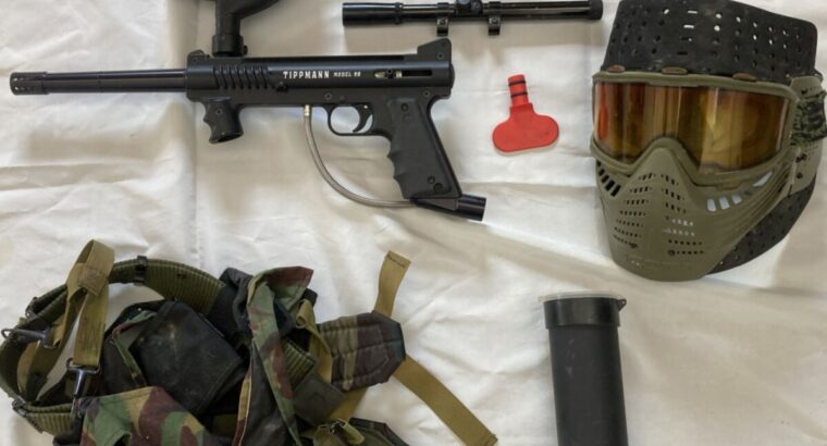 Paintball Ausrüstung mit Tippman Modell 98