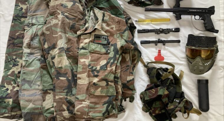 Paintball Ausrüstung mit Tippman Modell 98