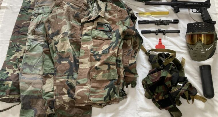 Paintball Ausrüstung mit Tippman Modell 98