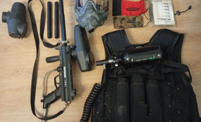 PAINTBALLSET TIPPMANN A5 (Neuwertig)