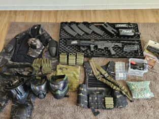Tippmann TMC Umbau Elite + Ausrüstung und Zubehör
