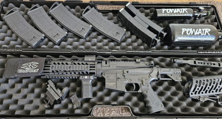 Tippmann TMC Umbau Elite + Zubehör und Ausrüstung