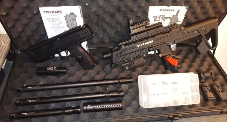 Tippmann TiPX TcR mega Bundle Lapco Magazine und Mehr