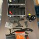 Milsig M17 Markierer, 6 Magazine, 2x HP Flasche, 2 Läufe, viel Zubehör