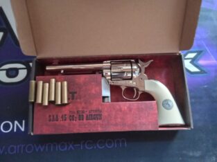 SAA Revolver cal. 0.43 Nickel Finish CUSTOM