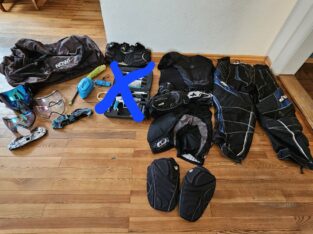 Komplette Paintball Schutzausrüstung – Größe L/XL- dye & Planet Eclipse