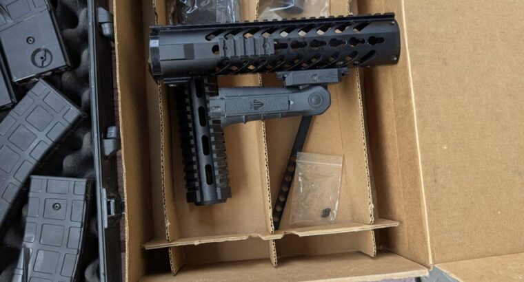 First Strike Tiberius T15 Gen 2 – Komplettset mit viel Zubehör im Koffer – ungeprüfter Zustand