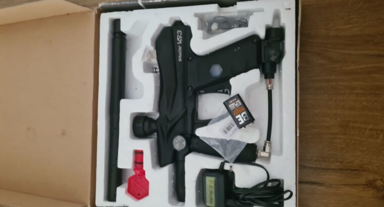Spyder VS3 Paintball Markierer inkl unbenutzte color body kit