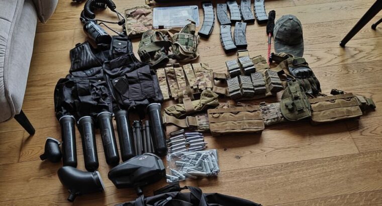 Verkaufe komplettes Paintball Equipment