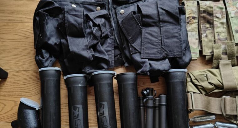 Verkaufe komplettes Paintball Equipment