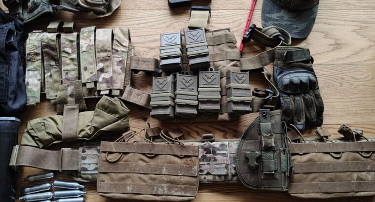 Verkaufe komplettes Paintball Equipment