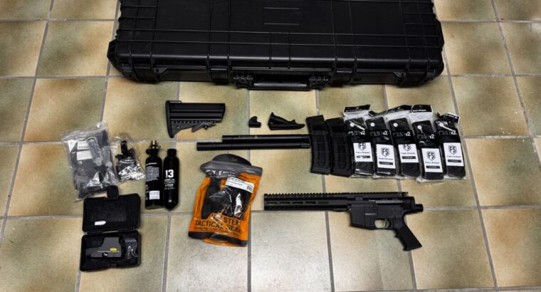 Tiberius First Strike T15 Standard Gen5, schwarz komplett Set NEU