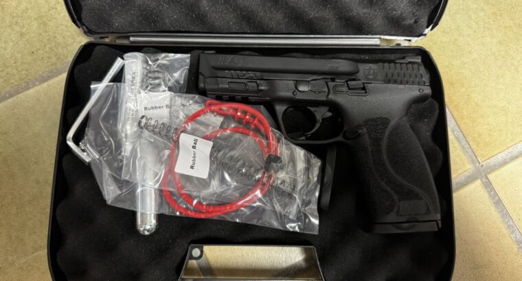 Smith & Wesson M&P9 M2.0 T4E Paintballpistole .43 Cal schwarz Im Koffer NEU