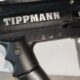 Tippmann 98 Custom Rental Markierer Schwarz Chrome Paintball Platinum ACT