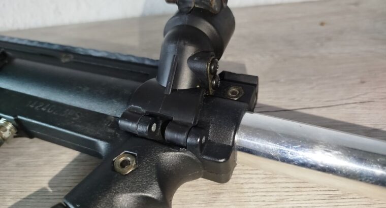 Tippmann 98 Custom Rental Markierer Schwarz Chrome Paintball Platinum ACT