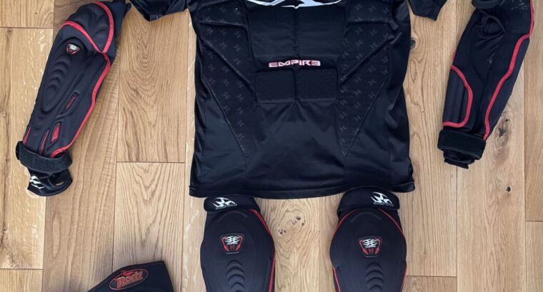 Komplettset Empire – Chest Protector, Ellenbogen- & Knieschoner (auch einzeln möglich)