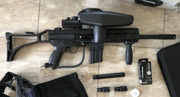 Tippmann A-5 mit Zubehör
