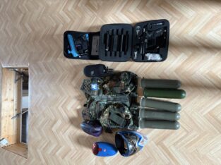 Komplettes Paintball-Set – Etek Eclipse 4, Dye Maxxed Rize, Ausrüstung – voll funktionsfähig