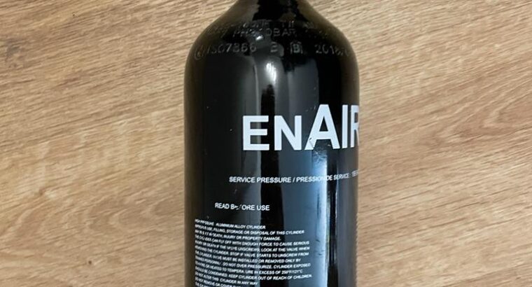 POWAIR BASIC SERIES 0,8L / 48CI PAINTBALL ALUMINIUM HP FLASCHE 200 BAR
