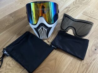 Empire Vents Thermal Paintballmaske – Weiß – inkl. 2 Thermal Gläser