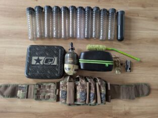 Etek 4 LT Camo + Dye R-2 Rotor + Flasche + Pötte + Battlepack