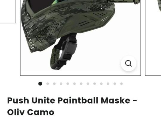 Push Unite Paintball Maske