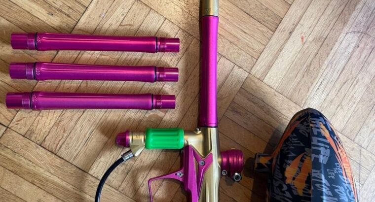 Geo3 Bubblegum + Rotor + Gearbag + weitere Ausrüstung