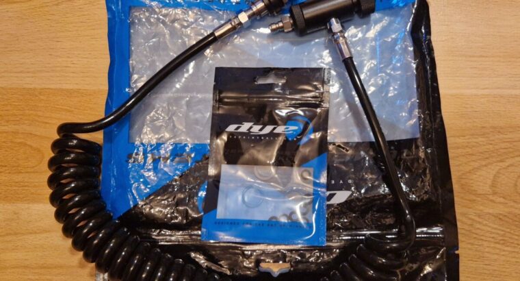 Dye LT Remote hose, Mamba System mit OnOff Bleeder – Spiral
